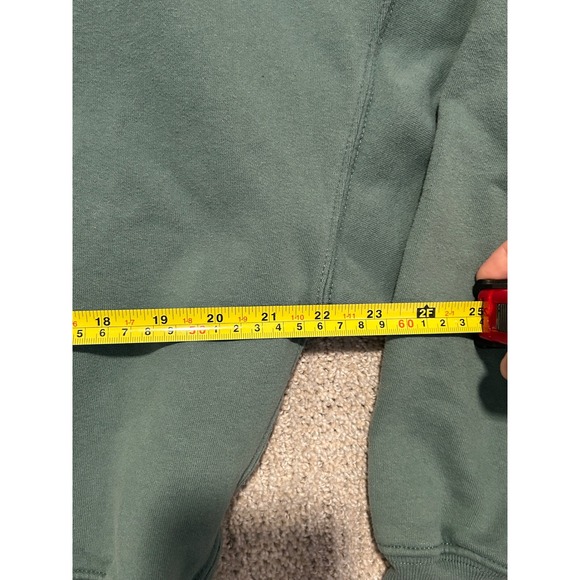 Abercrombie & Fitch New York Racquet Club Crop Sweatshirt Green Large - Picture 4 of 6